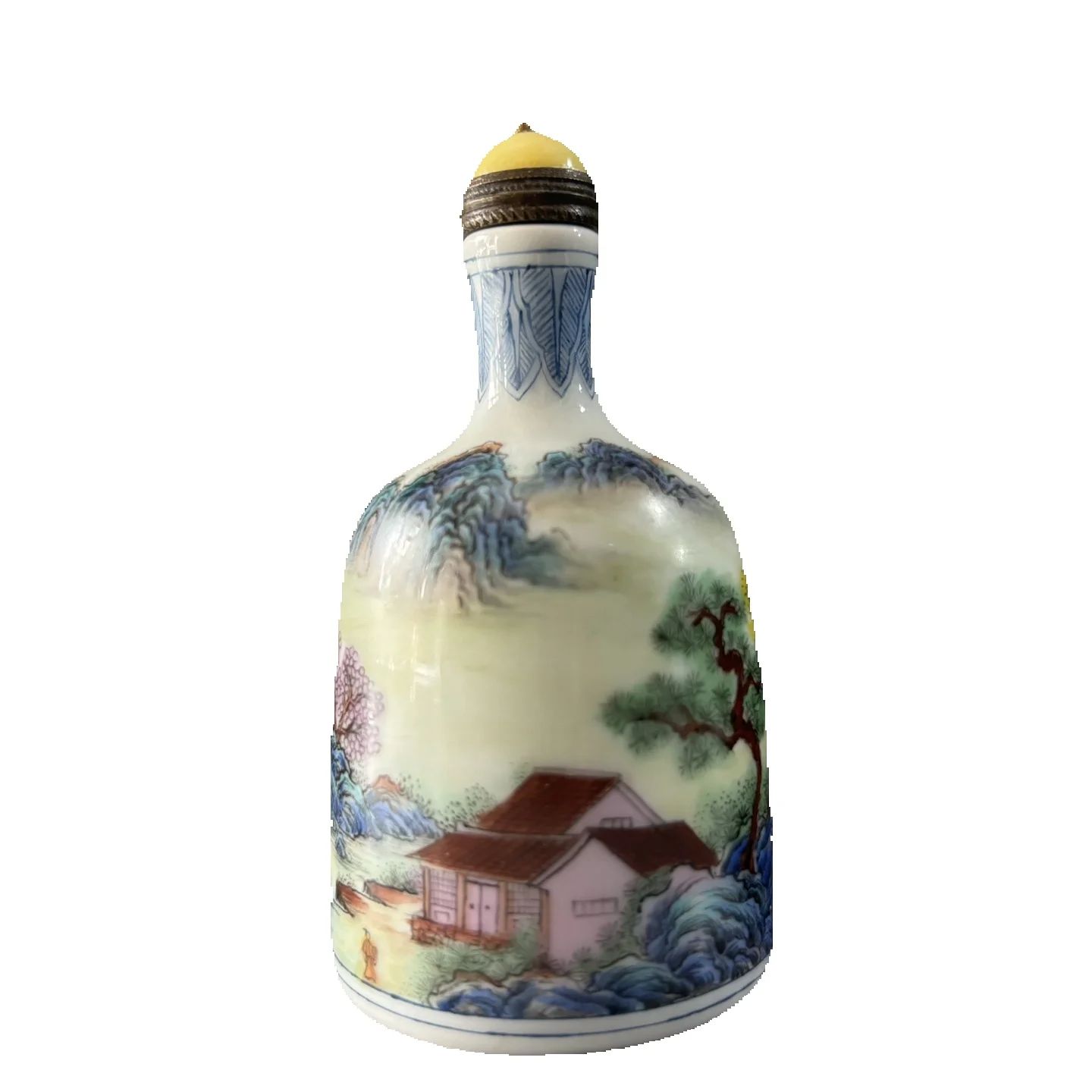 Vintage Collectible Bottles - Collezione cinese vintage in porcellana dipinta