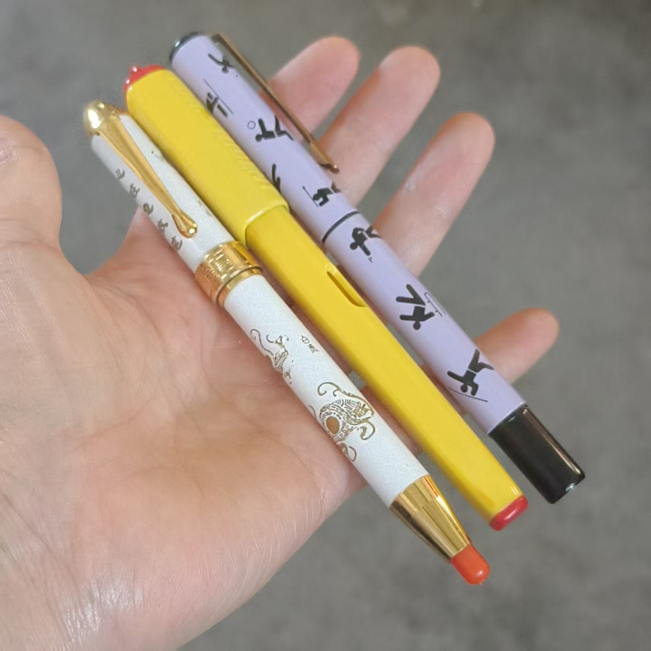 Vintage Collectible Pens - 3PENS Penna Stilografica JINXING Vintage Nuova