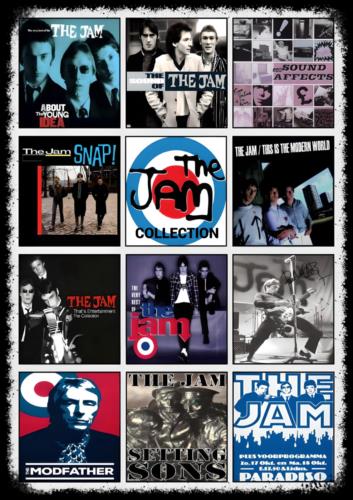 Vintage Collectible Posters - 1P, Insegne in Metallo THE JAM