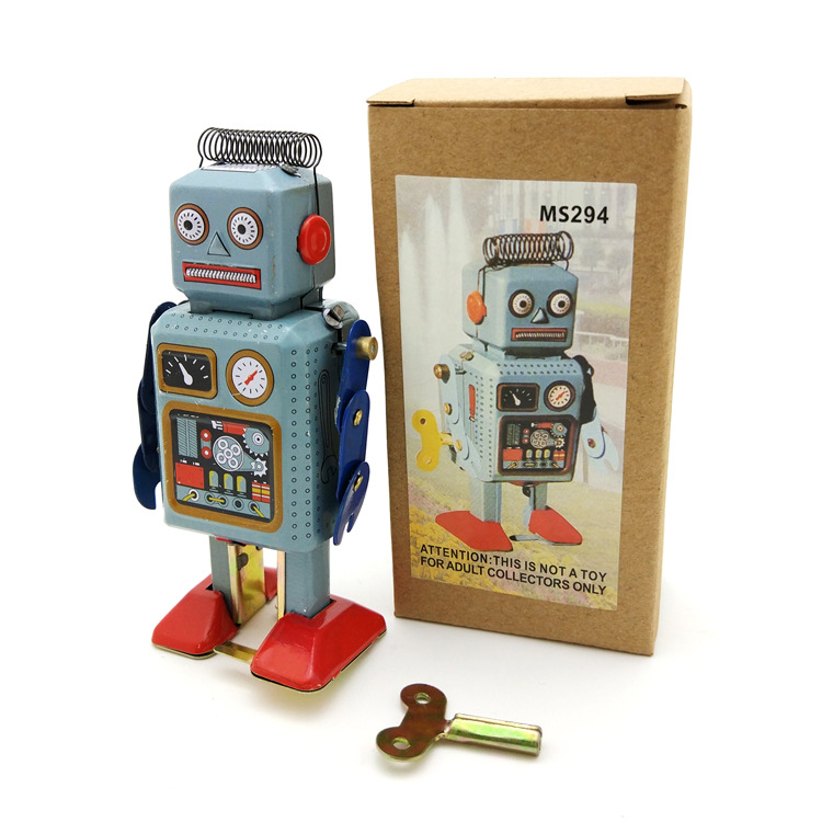 Vintage Collectibles Store - Robot a Carica Manuale Vintage MS294