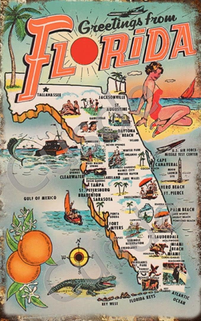 Cusde Vintage 1954 'Greetings  - Vintage Collectible Posters recensione e prezzo