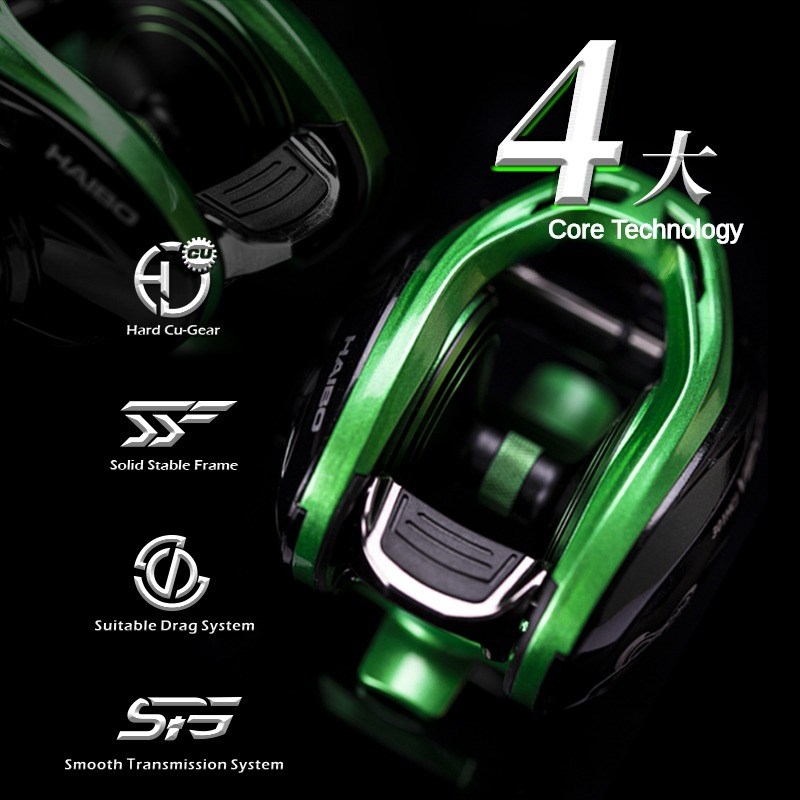 HAIBO VENOM mulinello da pesca - Developing Tank Reel recensione e prezzo