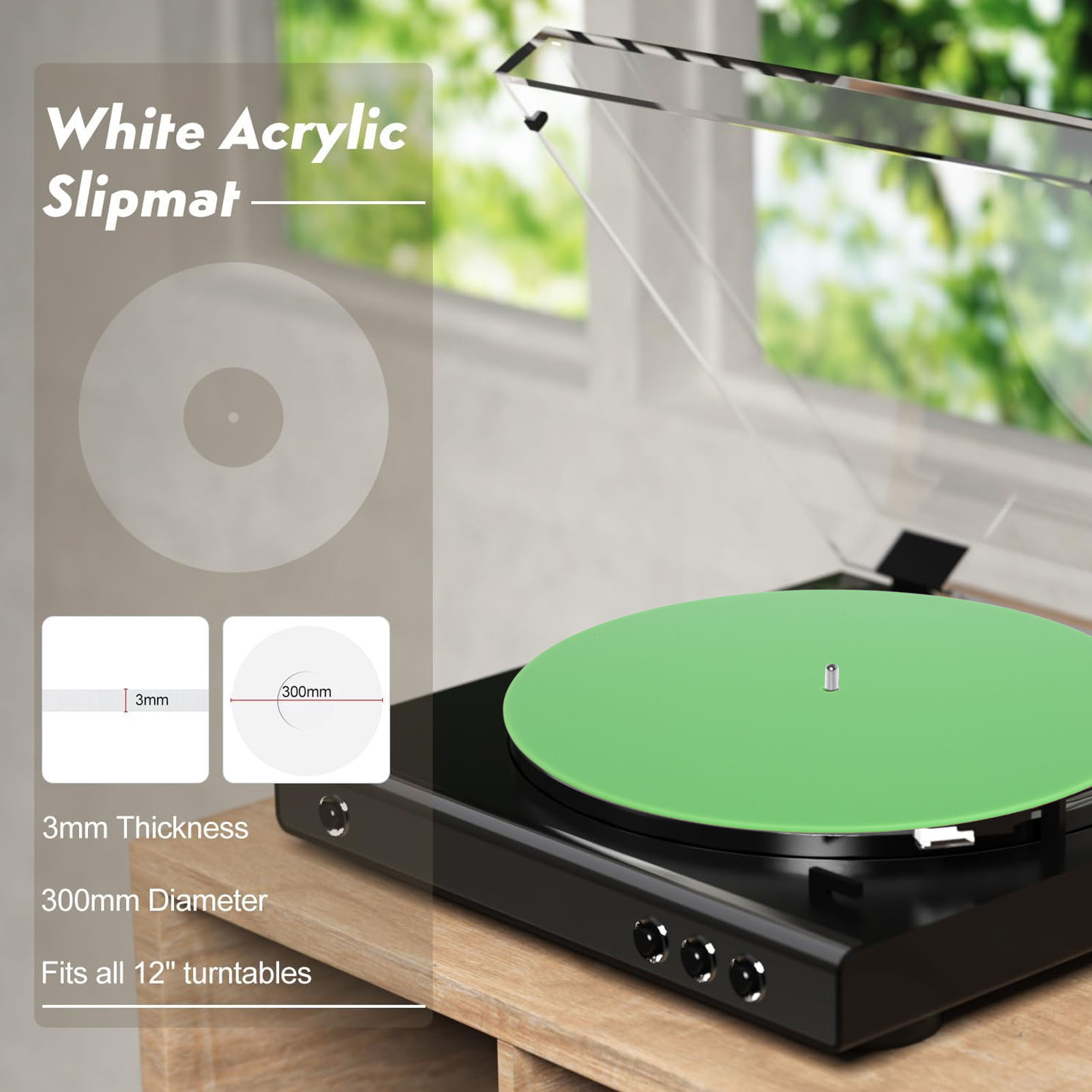 Tappetino antiscivolo per gira - Vinyl Record Cleaner recensione e prezzo