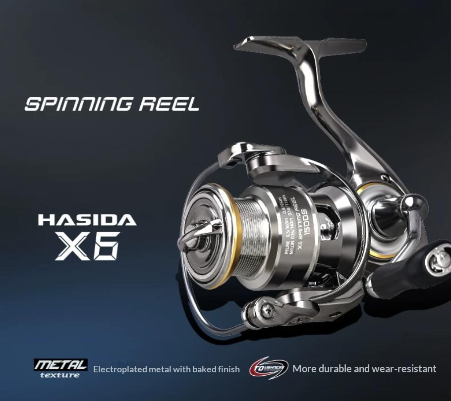 Mulinello da pesca Hasida X6,  - Developing Tank Reel recensione e prezzo