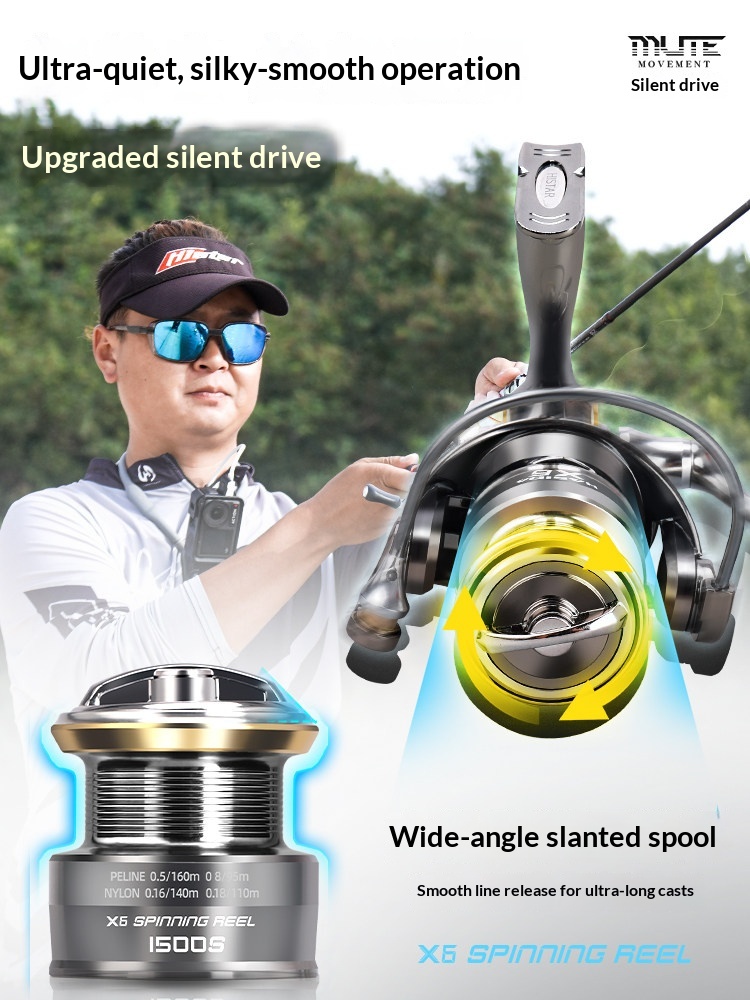 Mulinello da pesca Hasida X6,  - Developing Tank Reel recensione e prezzo