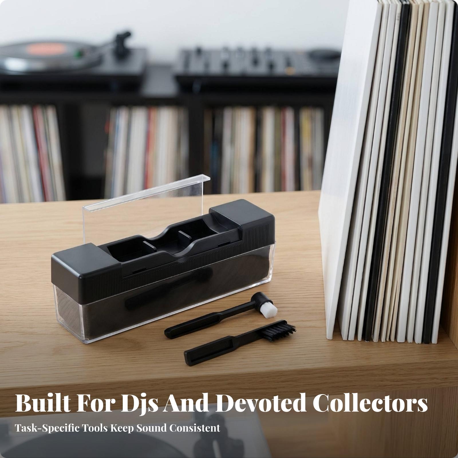 Kit di spazzole in plastica pe - Vinyl Record Cleaner recensione e prezzo