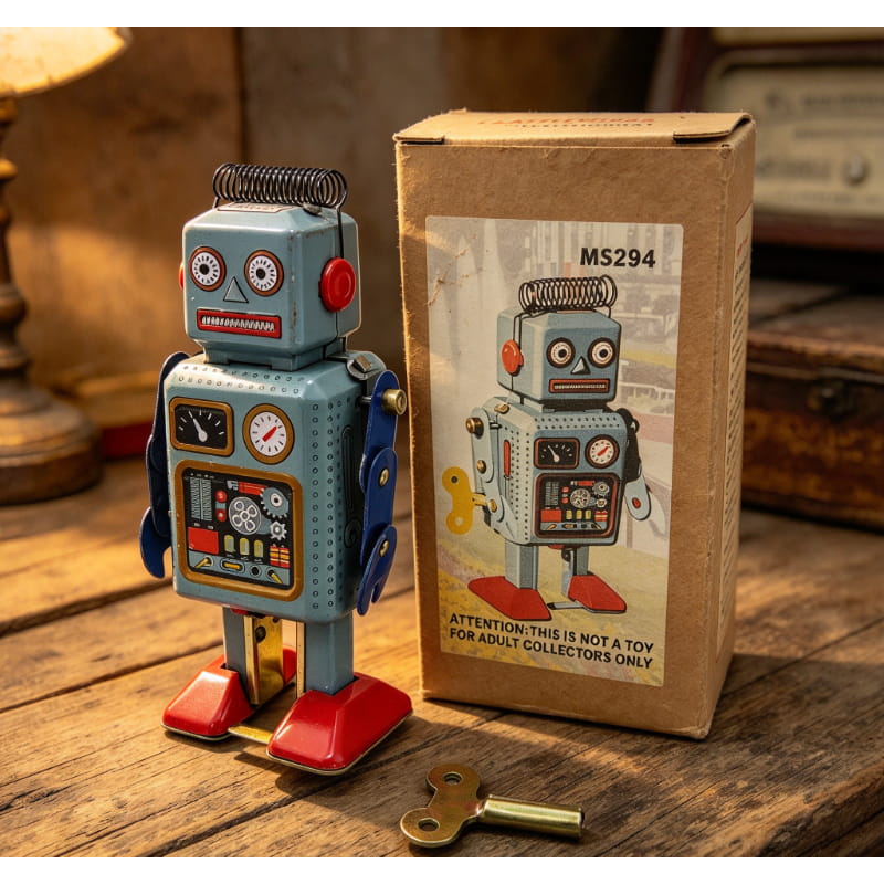 Robot a Carica Manuale Vintage - Vintage Collectibles Store recensione e prezzo