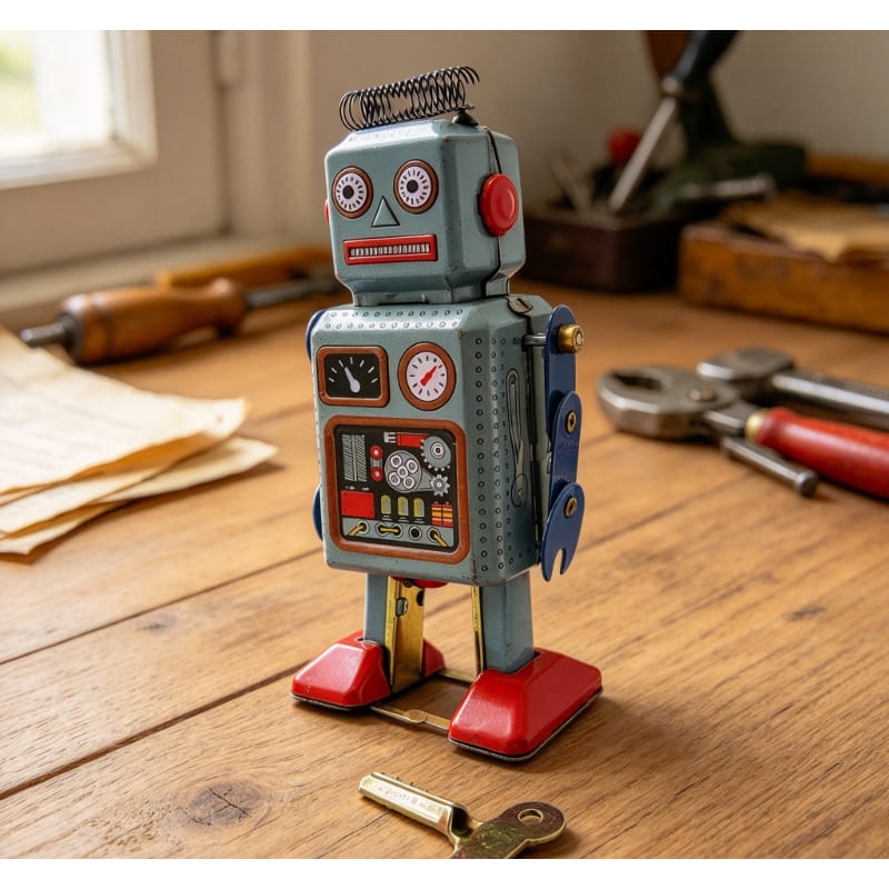 Robot a Carica Manuale Vintage - Vintage Collectibles Store recensione e prezzo